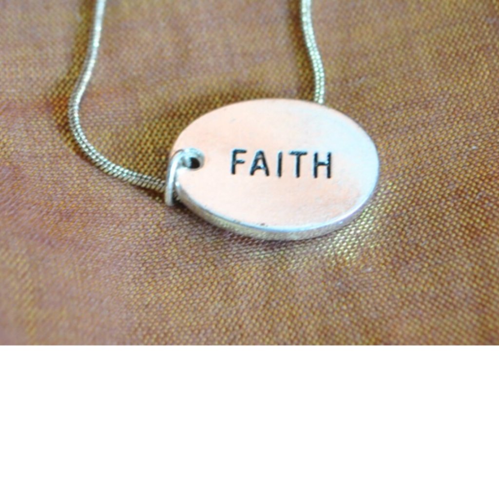 Faith Pendant With 925 Silver Necklace 3052 24$